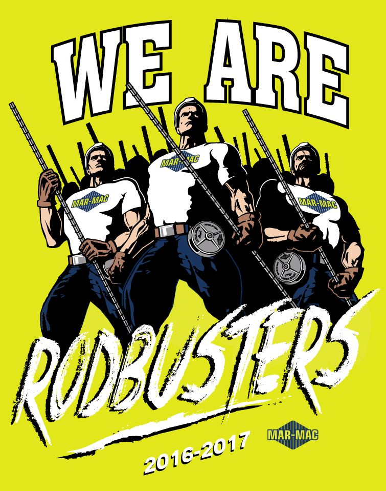 We Are Rodbusters Short And Long Sleeve Shirt Green Safety