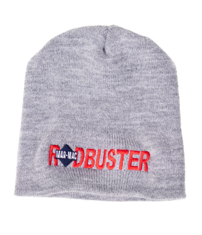 beanie with embroidered rodbuster logo