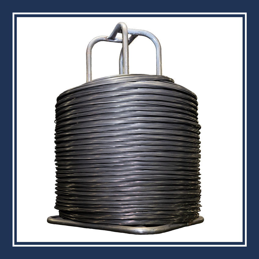 bright basic industrial wire