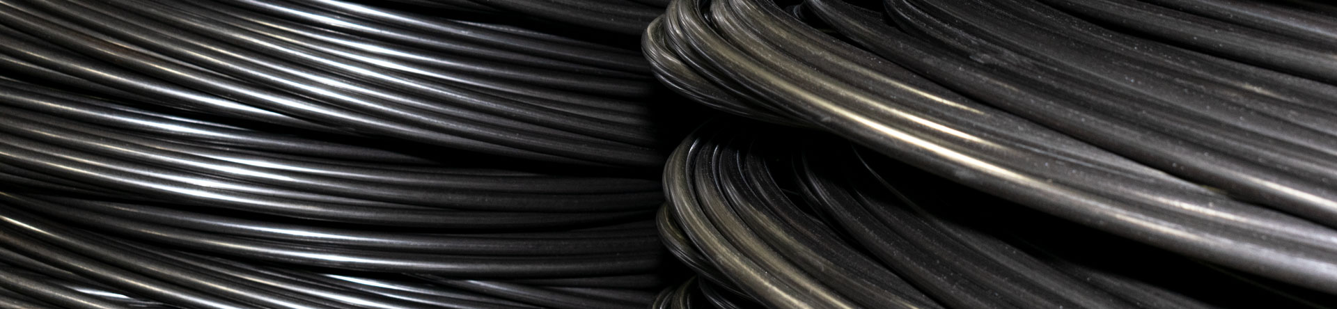 Bright Annealed Industrial Wire Closeup